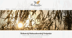 Desktop Screenshot of campingperkpolder.nl